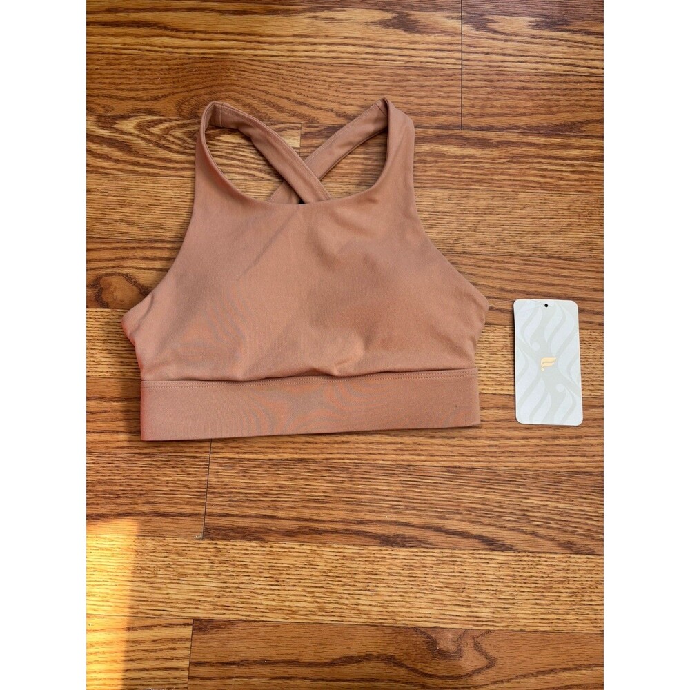 Fabletics Ella High-Impact Sports Bra XXS Athletic Yoga Training Pink NWT